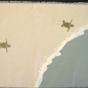 Baby Sea Turtle Table Runner